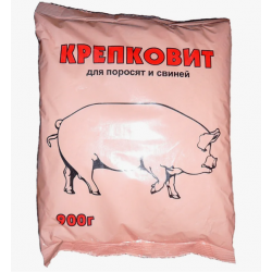 Премикс д/свиней,поросят 0,9кг Крепковит 