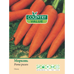 Морковь "Country Value" Роте ризен 500шт