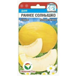 Дыня "Сибирский Сад" Раннее солнышко 7шт
