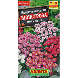 Маргаритка "Аэлита" Монстроза, смесь сортов 0,05г