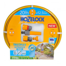 Набор для полива "HoZelock" Шланг Tricoflex Ultraflex 1/2" 20м с коннекторами и наконечником