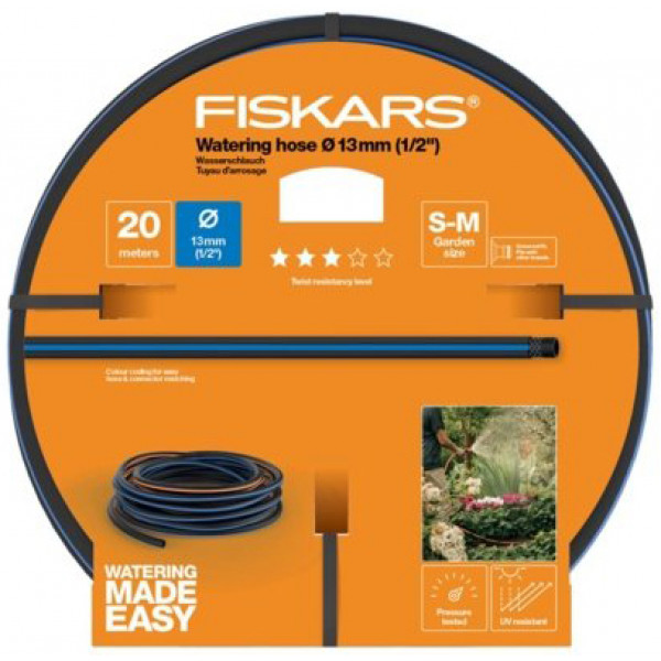 Шланг "Fiskars" Ø13 мм (1/2") 20м Q3 Шланг "Fiskars" Ø13 мм (1/2") 20м Q3